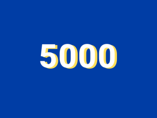 Aujourd'hui, 5 000 postes proposés sur notre moteur de recherche !